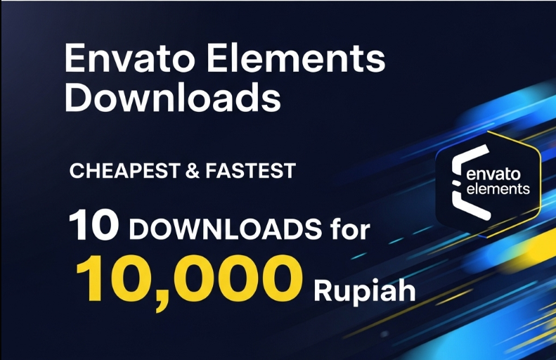 Jasa Unduh Envato Elements Termurah dan Tercepat